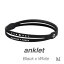 【正規品】BANDEL バンデルアンクレット BlackxWhite M ※※