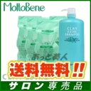モルトベーネ クレイエステ EX シャンプー 1000ml×4本 リフィル 業務用 詰め替え 送料無料 MoltoBene ClayEsthe【即納】【RCP】【サロン専売品】 02P03Dec16
