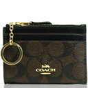 コーチ COACH コインケース パスケース 小銭入れ キーポーチ レディース ミニスキニー アウトレット ブランド 88208 新作