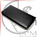 ショッピング大型 SPM(エスピーエム)長財布 本革 メンズ ラウンドファスナー 大型財布 トラベルウォレット 1167 2019