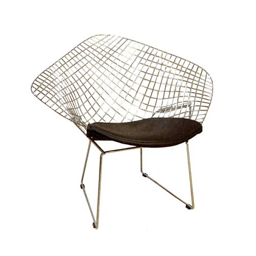 F򂹂邱Ƃ̂Ȃn[ExgCȂ`BDIAMOND CHAIR