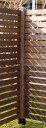 【ホワイトは8/22入荷のご予約です】天然木製 ボーダーフェンス用ポール（ハイタイプ）Cider House EXTERIORウッドフェンス・木製フェンスの決定版7000円以上で送料無料！