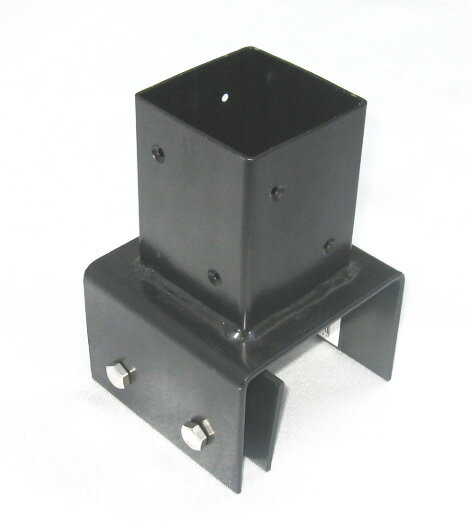 10cmブロック用ポール設置金具ラティス設置に、頼れるサポートツール