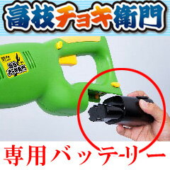 【電動高枝切りバサミ　高枝チョキ衛門】専用バッテリーの通販