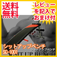 腹筋 筋トレ ベンチ カーブ シットアップベンチ SC-1001の通販【送料無料】