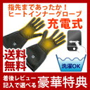 【在庫有】ヒーターグローブ充電式 ●送料無料・保証付● ヒーターグローブ 手袋 ヒート手袋 【ヒートグローブ インナータイプ】
