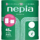 ネピア8ロ-ルダブル45M ネピア トイレットロール ダブル 45m 8ロール×8パック