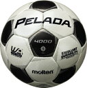 モルテン molten サッカー ペレーダ4000 土用 5号球 F5P4000 シャンパンシルバー×メタリックブラック 検定球