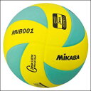 ミカサ MIKASA 混合バレーボール 5号球 MVB001-GY グリーン×イエロー 日本混合バ