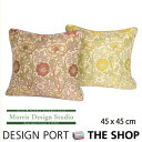 【背当クッションカバー】【MORRIS(モリス)】 ピンクアンドローズ 45×45cm 【川島織物セルコン】【送料無料】LL1718