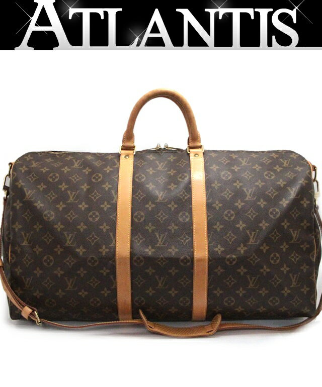 ルイヴィトン Louis Vuitton キーポルバンドリエール55 ボストンバッグ モノグラム M41414 【70109】
