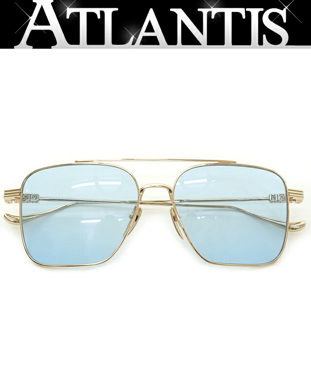 CHROME HEARTS 銀座店 クロムハーツ 【AM ダイス】サングラス 眼鏡 メガネ アイウェア メンズ SV925 青/ゴールド 99218