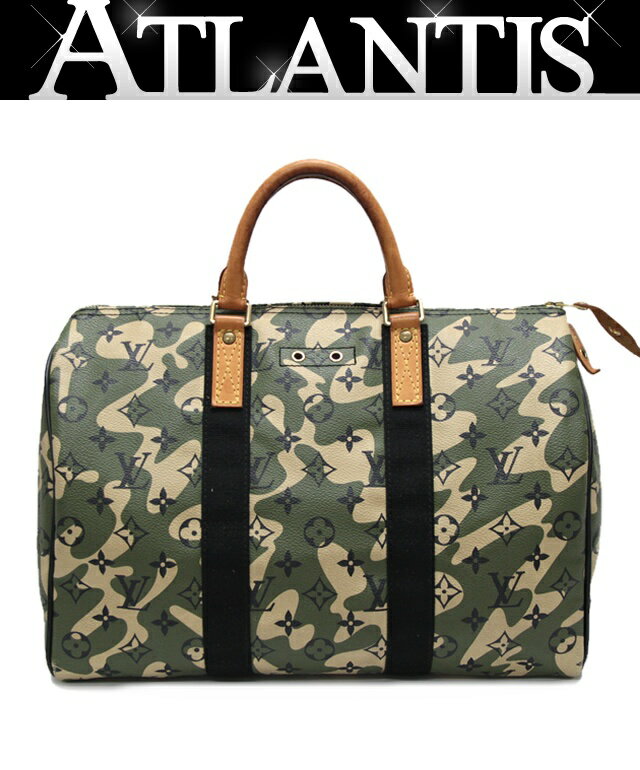 【レア】 ルイヴィトン Louis Vuitton スピーディ35 ボストンバッグ モノグラモフラージュ M95773 【71520】