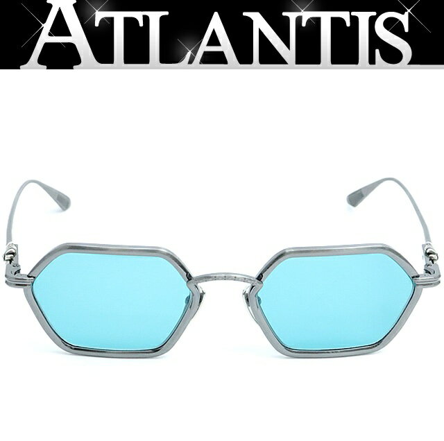 CHROME HEARTS 銀座店 クロムハーツ 【DATASS】 メガネ サングラス アイウェア メンズ SV925 シルバー/青系 100259
