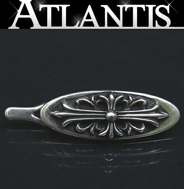 CHROME HEARTS 銀座店 クロムハーツ フローラルクロス バレッタ ヘアアクセ シルバー SV925 100288