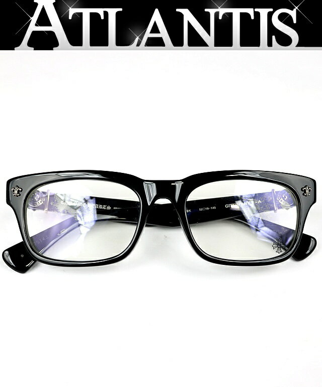 CHROME HEARTS 銀座店 クロムハーツ 【GITTIN ANY？】 メガネ アイウェア メンズ シルバー SV925 黒 100816