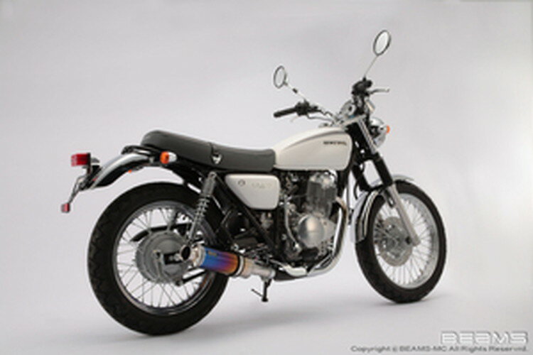 BEAMS マフラー B132-09-004 CB400SS BC-NC41 SS300チタン スリップオン ビームス