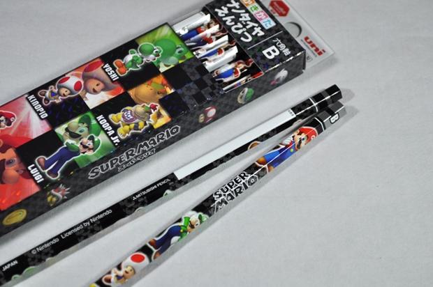 かきかた鉛筆 スーパーマリオ【進級生向】2012年版　B・2B　三菱鉛筆