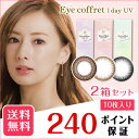 【送料無料】【ポイント10倍】【YM】アイコフレ ワンデーUV 2箱セッ