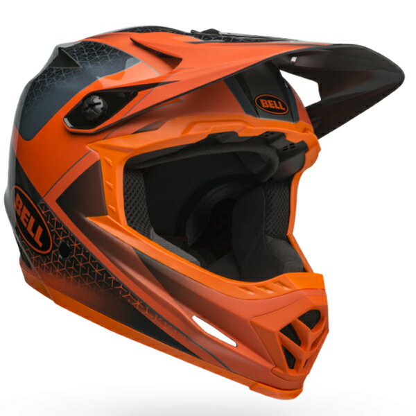 ベル フルフェイス ヘルメット フル 9 BELL FULL 9 スレート/オレンジ Lサイズ(57-59cm) 7101362の画像