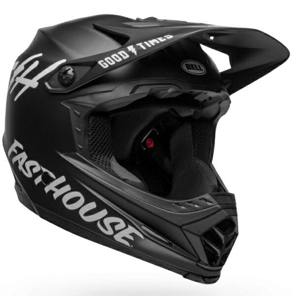 ベル フルフェイス ヘルメット フル 9 BELL FULL 9 フュージョン ミップス マット ブラック/ホワイト Mサイズ(55-57cm) 7105061の画像