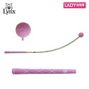 リンクス ゴルフ フレループ カーブ型スイング 練習器具 Lynx ピンク FURELOOP ゴルフスイング練習器具