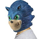 【中古】【輸入品・未使用未開封】ハリネズミコスプレマスク 大人用 (フルヘッド) ブルー