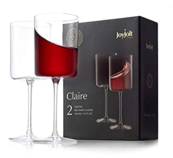 レッドワイングラス 大型ワイングラス 2個セット(JoyJolt)