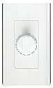 【中古】【輸入品・未使用未開封】Broan-NuTone 72W 可変速度 電子壁コントロール ダイヤルノブコントロール 6アンペア 120V ホワイト