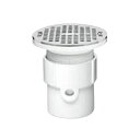 【中古】【輸入品・未使用未開封】Oatey 82059 ABSハブベース 汎用排水口 5インチ NI Grate付き 4インチ
