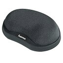 【中古】【輸入品・未使用未開封】Hama 52263 Mini Wrist Rest with Foam Filling (Wrist Rest for PC Applications with Mouse or Tablet Pen Dimensions 105 x 75 x 25 mm Ergon