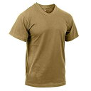 【中古】【輸入品・未使用未開封】(ロスコ) ROTHCO Moisture Wicking Tシャツ 〔9505〕 (ブラウン M)