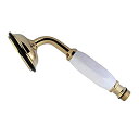 【中古】【輸入品・未使用未開封】Kingston Brass ABT1020-2 ヴィンテージハンドシャワーヘッド 光沢真鍮
