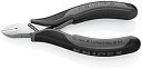 【中古】【輸入品・未使用未開封】KNIPEX 77 02 115 Comfort Grip ESD Electronics Diagonal Cutters by Knipex