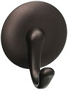 【中古】【輸入品・未使用未開封】InterDesign York Self-Adhesive Hook Medium Bronze Set of 2 by InterDesign