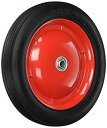 【中古】【輸入品・未使用未開封】Shepherd 10in. X 1-.75in. Metal Hub Semi Pneumatic Rubber Tire 9596