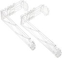 【ポイントアップ中!】【中古】【輸入品・未使用未開封】deflect-o EZリンクプラスチックパーティションブラケット、Break resistant-clear、2パック(391301?)