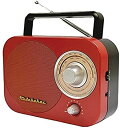 【ポイントアップ中!】【中古】【輸入品・未使用未開封】Portable AM/FM Radio in Red