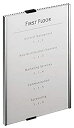 【中古】【輸入品・未使用未開封】DURABLE INFO SIGN 210X297MM SILV 4806/23