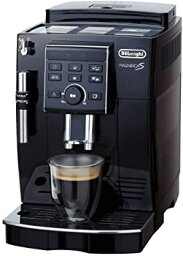 【中古】【セミスタンダードモデル】デロンギ (DeLonghi) ?コンパクト全自動コーヒーメーカー ?マグニフィカS ?ミルク泡立て___手動 ブラック ?ECAM231