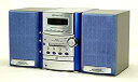 【ポイントアップ中！】【中古】KENWOOD ケンウッド　SH-3MD-L (ブルー)　Avino　マイクロハイファイコンポーネントシステム　（CD/MD/カセットコンポ）（本体RXD-SH3MDとスピー