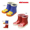 ミキハウス mikihouse つま先にプッチー&うさこ☆レインブーツ(長靴)(13cm-18cm)