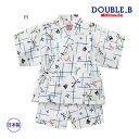 ミキハウス正規販売店/ミキハウス ダブルビー mikihouse 甚平スーツ(110cm・120cm・130cm・140cm・150cm)
