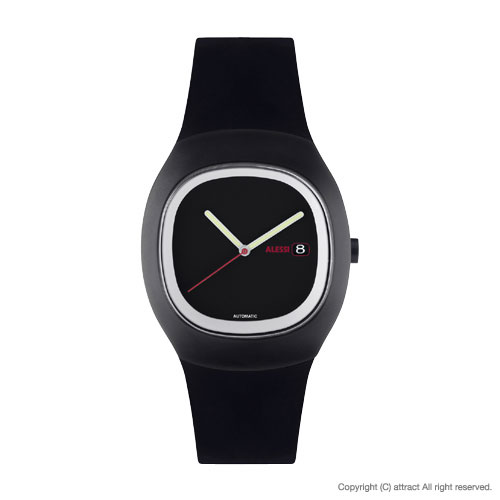 【送料無料】アレッシィ ウオッチ/ALESSI WATCHESray 腕時計(AL21001)(ブラック)