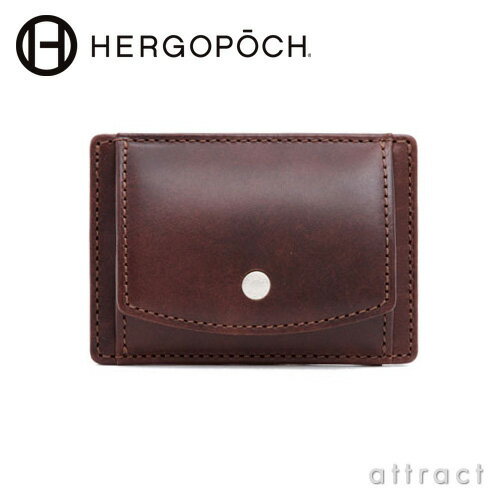 【正規取扱販売店】HERGOPOCH/エルゴポック コインパスケース 06W-CPダークブラウン