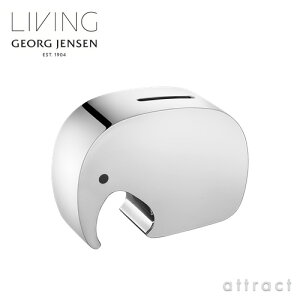 ジョージ ジェンセン GEORG JENSEN ミニファント マニファント Miniphant Mサイズ コインバンク 貯金箱 ミラー仕上げ ゾウ ステンレス デザイナー：Jørgen Møller ヨーゲン・ミュラー ジョージジェンセン デンマーク 北欧【RCP】【smtb-KD】