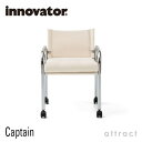 キャプテン チェア Captain 103 イノベーター innovator スチールフレーム キャスター付き カバーリング対応 ファブリックカラー：10色 フレームカラー：2色 椅子 北欧 家具 スウェーデン ダイニング 【RCP】【smtb-KD】