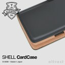 エルイーディーバイツ L.E.D BITES LED バイツ SHELL シェル コードバンシリーズ カードケース B-9088 カラー:全4色 専用化粧箱付き 新喜皮革 姫路 タンナー レザー 牛ヌメ革 ギフト 男性 国産 日本製 革小物 【RCP】【smtb-KD】