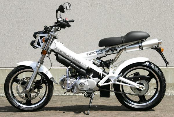 ドイツ名門ザックスバイク125ccMADASS125 新車世界で最も古い自動二輪製造メーカーザックスバイクの製品です。