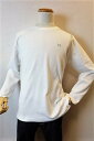 【セール35%OFF】 バラシ barassi 【ロングTシャツ】【2018春夏新作】【メンズウェア】【カットソー】【クールマックス】【バラシ服】 吸汗速乾ロングTシャツ ホワイト